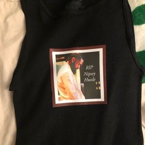 RIP NIPSEY HUSSLE TANK TOP